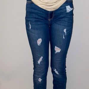 hollister high rise skinny jeans